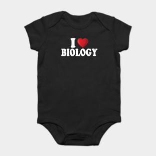 I Love Biology Baby Bodysuit